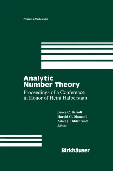 Cover of Analytic Number Theory