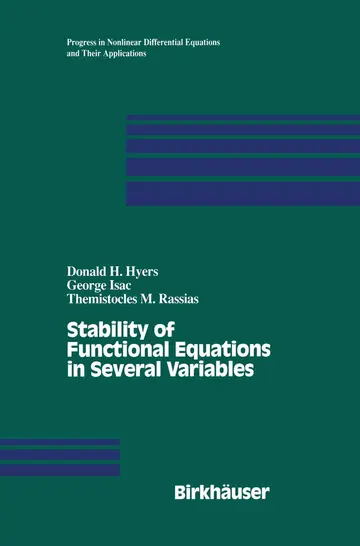 Cover of Stability of Functional Equations in Several Variables and Isometries