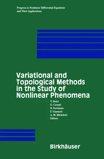 Cover of Variational and Topological Methods in the Study of Nonlinear Phenomena