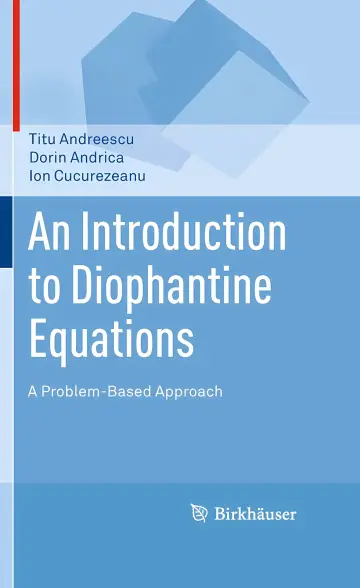 Cover of An Introduction to Diophantine Equations