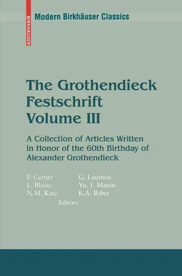 Cover of The Grothendieck Festschrift, Volume III