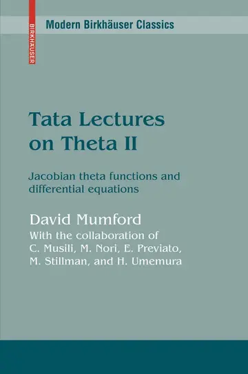Cover of Tata Lecutres on Theta II