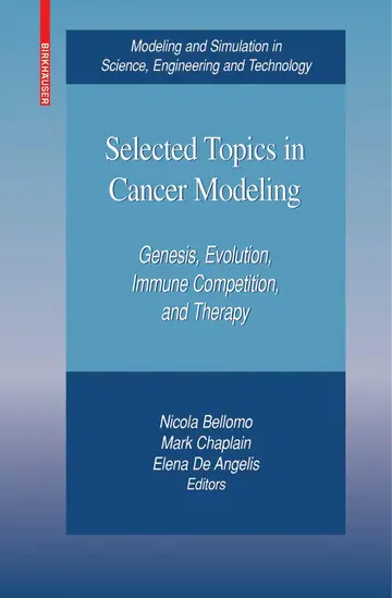 Cover of Selected Topics in Cancer Modeling