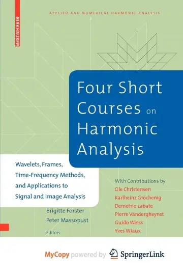 Cover of Four Short Courses on Harmonic Analysis