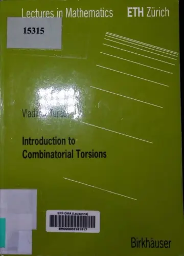 Cover of Introduction to Combinatorial Torsions
