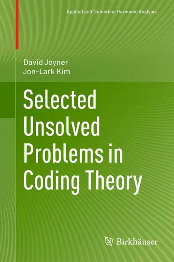 Cover of Selected Unsolved Problems in Coding Theory