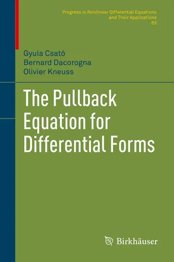 Cover of The Pullback Equation for Differential Forms