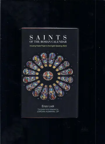 Cover of Saints of the Roman Calender