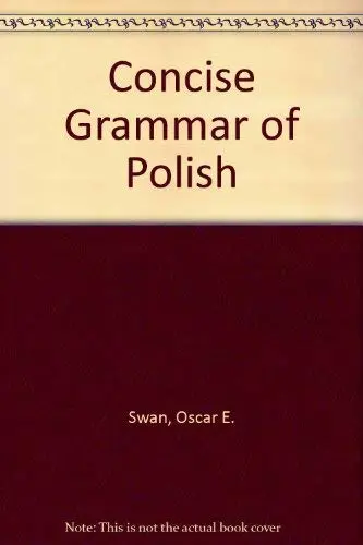 Cover of Concise Grammar of Polish