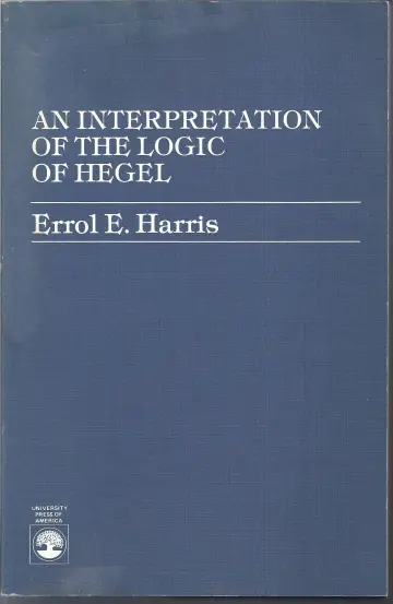Cover of Interpretation of the Logic of Hegel