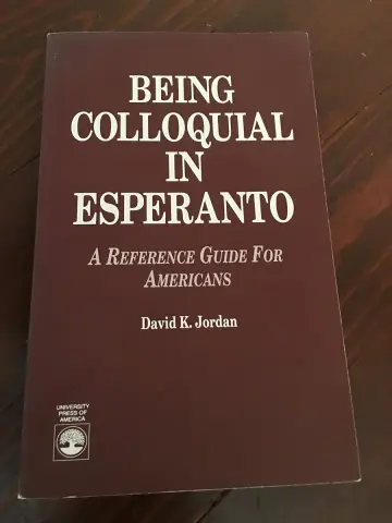 Cover of Being Colloquial in Esperanto Pb