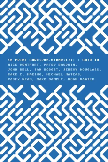Cover of 10 Print Chr$(205.5+rnd(1))