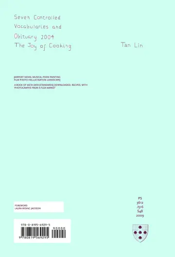Cover of Seven Controlled Vocabularies and Obituary 2004. the Joy of Cooking