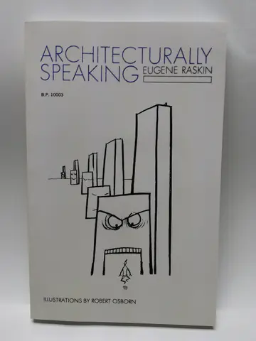 Cover of Architecturally Speaking