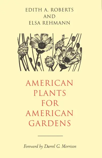 Cover of American Plants for American Gardens