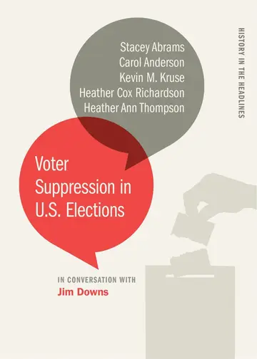 Cover of Voter Suppression in U.S. Elections