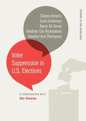 Cover of Voter Suppression in U.S. Elections