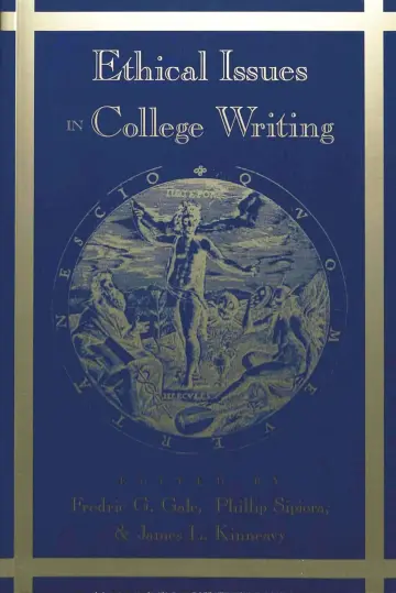 Cover of Ethical Issues in College Writing