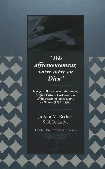 Cover of Tres Affectueusement, Votre Mere En Dieu