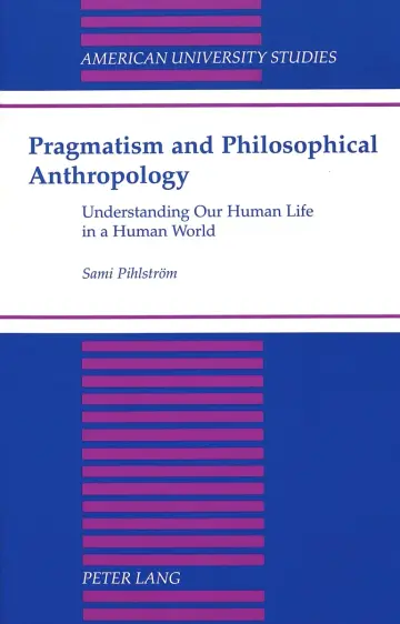 Cover of Pragmatism and Philosophical Anthropology