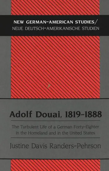 Cover of Adolf Douai, 1819-1888