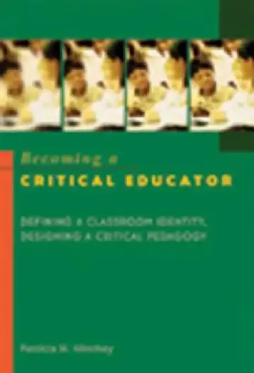 Cover of Becoming a Critical Educator