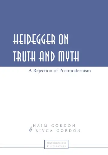 Cover of Heidegger on Truth and Myth