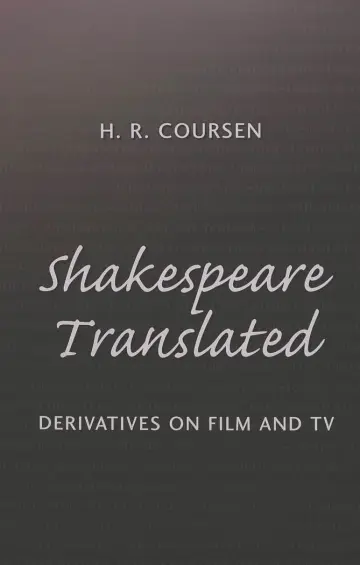 Cover of Shakespeare Translated