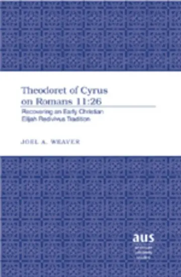 Cover of Theodoret of Cyrus on Romans 11