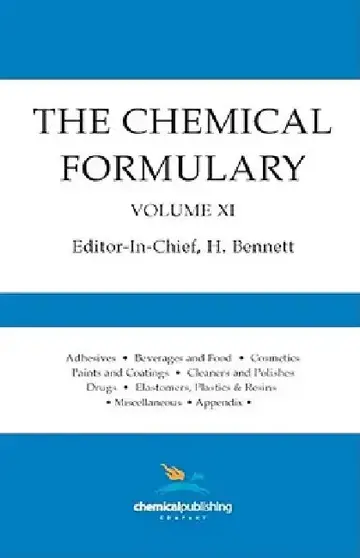 Cover of The Chemical Formulary, Volume 11