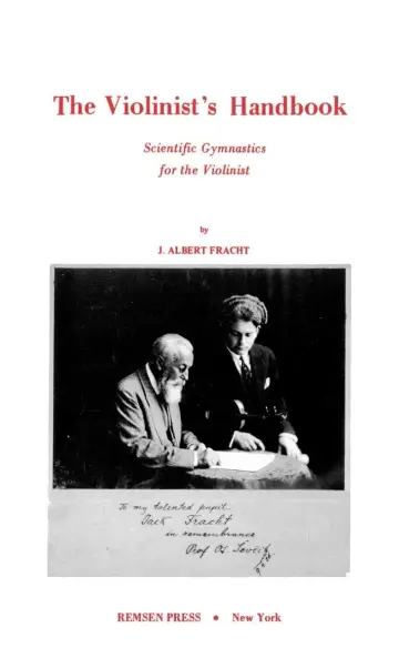 Cover of The Violinist's Handbook