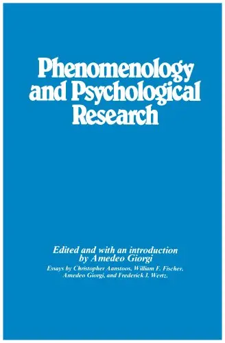 Cover of Phenomenology and Psychological Research