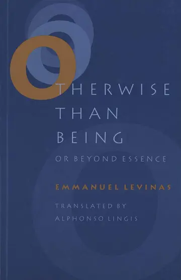 Cover of Otherwise than Being or Beyond Essence