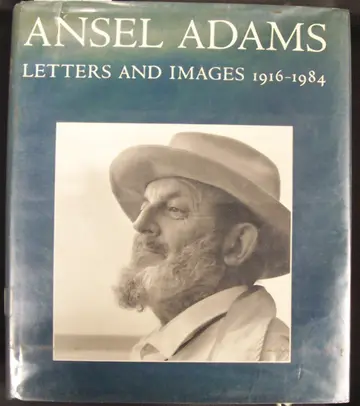 Cover of Ansel Adams Letts & Images