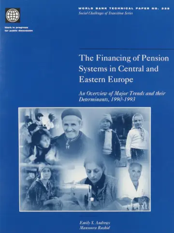 Cover of The Financing of Pension Systems in Central and Eastern Europe