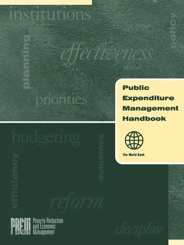 Cover of Public Expenditure Management Handbook