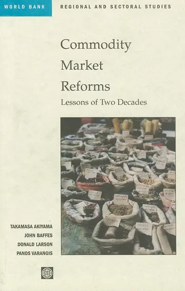 Cover of Commodity Market Reforms