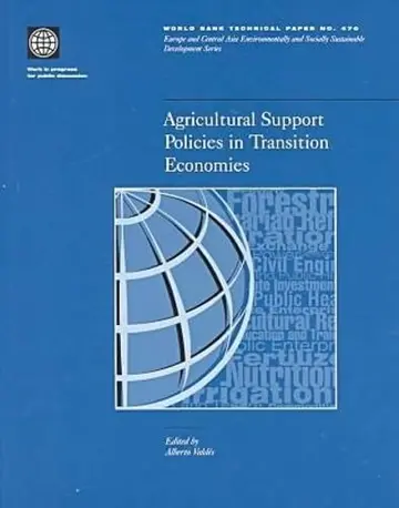 Cover of Agricultural Support Policies in Transition
