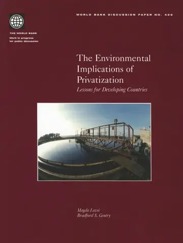 Cover of The Environmental Implications of Privatization