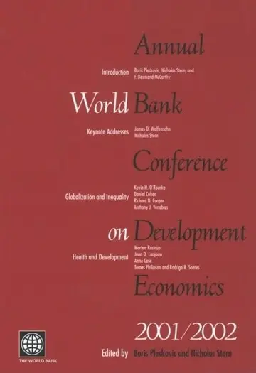 Cover of Annual World Bank Conference on Development Economics 2001/2002