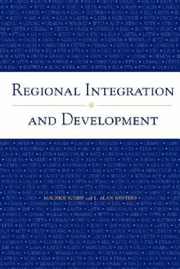 Cover of Regional Integration and Development
