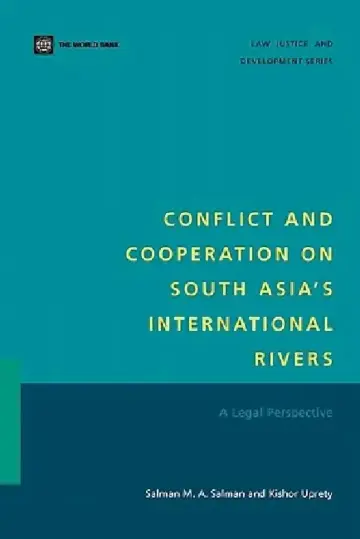 Cover of Conflict and Cooperation on South Asia's International Rivers