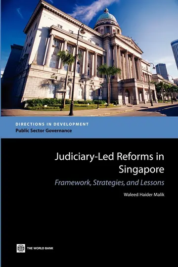 Cover of Judiciary-Led Reforms in Singapore