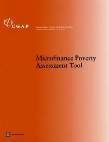 Cover of Microfinance Poverty Assessment Tool