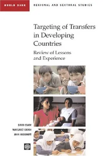 Cover of Targeting of Transfers in Developing Countries