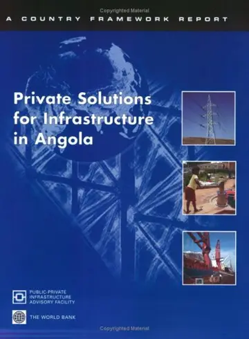 Cover of Private Solutions for Infrastructure in Angola