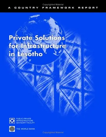 Cover of Private Solutions for Infrastructure in Lesotho