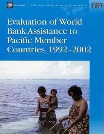 Cover of Evaluation of World Bank Assistance to Pacific Member Countries, 1992-2002