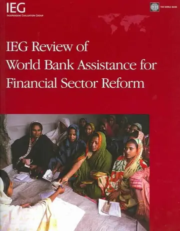 Cover of IEG Review of World Bank Assistance for Financial Sector Reform