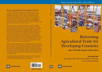 Cover of Reforming Agricultural Trade for Developing Countries
